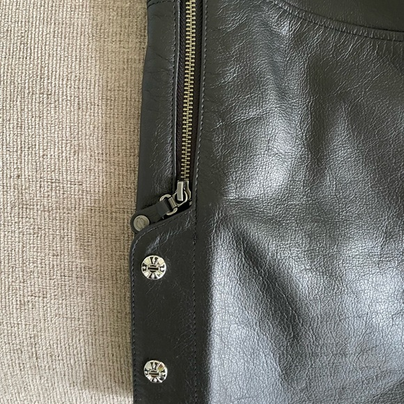 Harley Davidson leather chaps - Picture 3 of 7